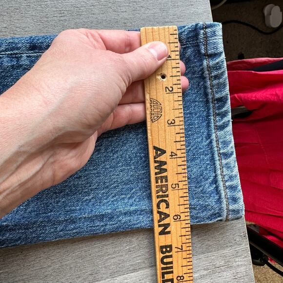 Reformation Liza High Rise Straight Cropped Jeans Laguna Size 25 - Picture 15 of 16